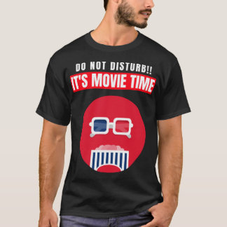 映画の時間だよ 邪魔しないで Tシャツ