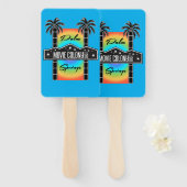 映画の植民地の東 ハンドファン (正面&裏面)