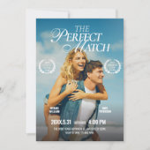 映画の結婚式 招待状 (正面)