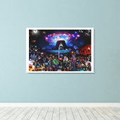 映画の記念品モンタージュウォールアートキャンバス キャンバスプリント (インサイチュ (ウッドフロア))