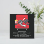 映画の誕生日パーティー招待状 招待状 (スタンド正面)