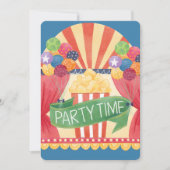 映画の誕生日会で 招待状 (正面)