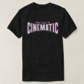 映画の Tシャツ (デザイン正面)