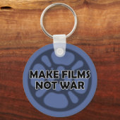 映画を戦争から救う キーホルダー (正面)