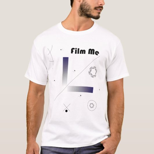 映画を撮る Tシャツ (正面)