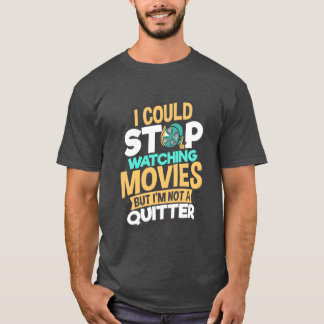 映画を見よう友達 Tシャツ