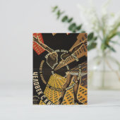 映画カメラポスターの人 ポストカード (スタンド正面)