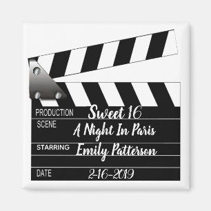 映画クラッパーの特別の日の磁石 マグネット