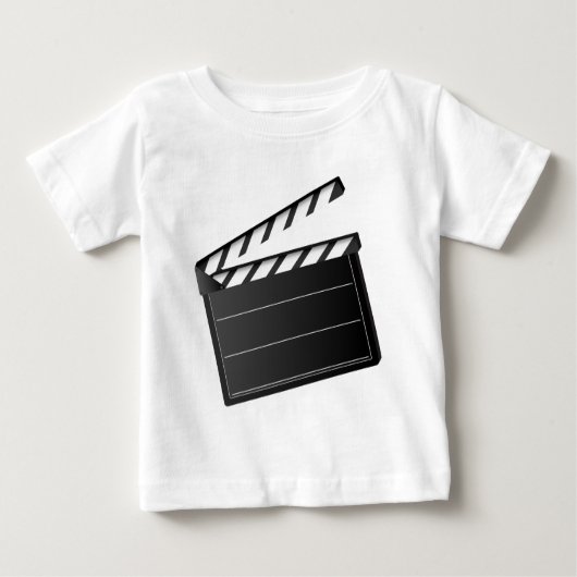 映画クラッパー ベビーTシャツ (正面)
