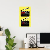 映画クルーが新しい映画アイディアを作ったの？ ポスター (ホームオフィス)