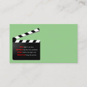 映画クルーディー・クルーディーは、DPのようなものはありません 名刺 (正面)