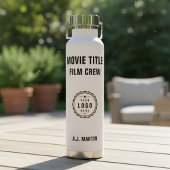 映画クルーロゴ カスタム オリジナル 名前 ウォーターボトル