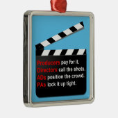 映画クルー制作オーナメント メタルオーナメント (右)