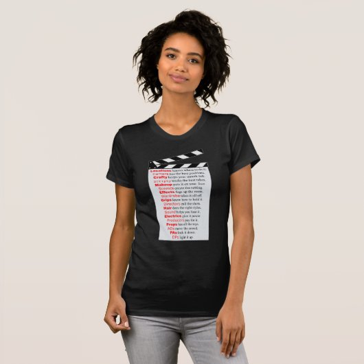 映画クルー映画は新しいアイディアが必要か？ Tシャツ (正面フル)