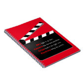 映画クルー監督IT's a Wrap ノートブック (右側)