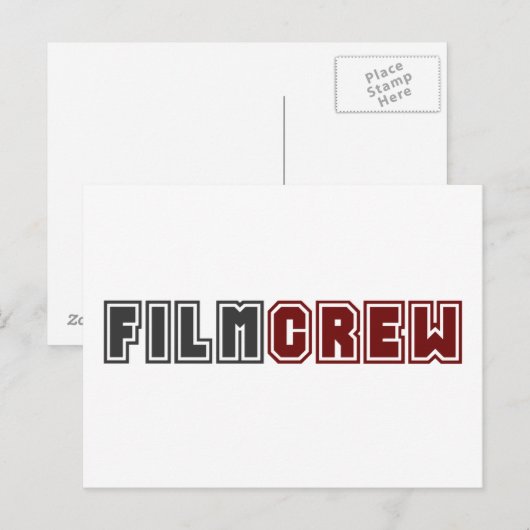映画クルー ポストカード (正面/裏面)