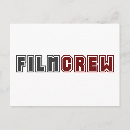 映画クルー ポストカード (正面)