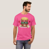 映画クールコーポップ・アートのン – ポップコーン Tシャツ (正面フル)