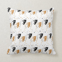 映画クールマスクパターンのホームシアター枕 クッション