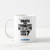 映画コーヒー・マグを恋しく思うことができます! コーヒーマグカップ (左)