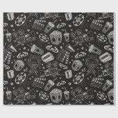 映画シネマフィルムラッピング紙 ラッピングペーパー (フラット)