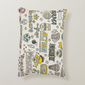 映画ジャンル：テレビ番組ドードルセット アクセントクッション (裏面(縦))
