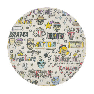 映画ジャンル：テレビ番組ドードルセット カッティングボード