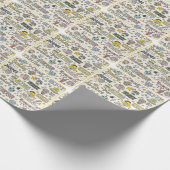 映画ジャンル:テレビ番組ドードルセット ラッピングペーパー (角)