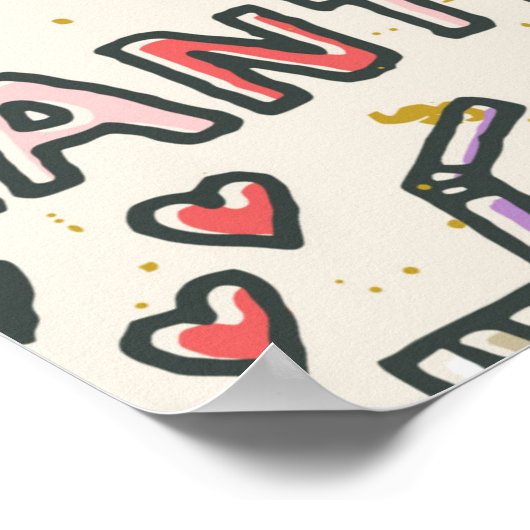 映画ジャンル。テレビ番組、シリーズおもしろいドードルヴィンタグ ポスター (角)