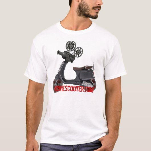 映画スクーター Tシャツ (正面)