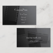 映画スタイルの名刺 名刺 (正面/裏面)