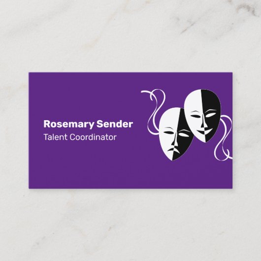 映画スタッフ制作スタッフ名刺 名刺 (正面)