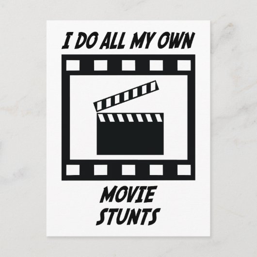 映画スタント ポストカード (正面)