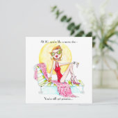 映画スターの誕生日招待状 招待状 (スタンド正面)