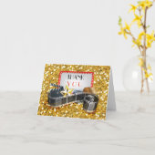 映画スターブロードウェイサンキューカード カード (黄色い花)