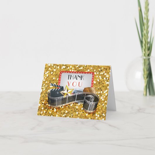 映画スターブロードウェイサンキューカード カード (正面)