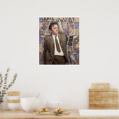 映画スター俳優オールドハリウッド素晴らしアートポートレート ポスター (キッチン)