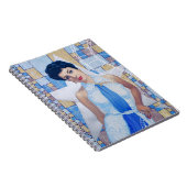 映画スター女優オールドハリウッド素晴らしアートポートレート ノートブック (右側)