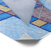 映画スター女優オールドハリウッド素晴らしアートポートレート ポスター (角)