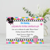 映画スター誕生日 招待状 (スタンド正面)