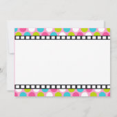 映画スター誕生日 招待状 (裏面)