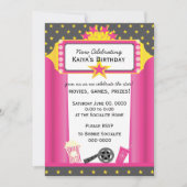 映画スター！ 招待状 (正面)