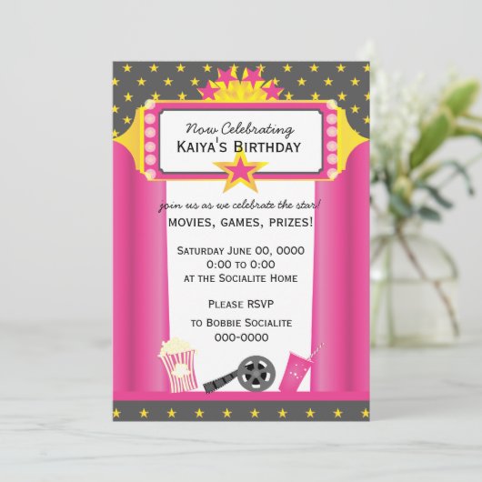 映画スター！ 招待状 (スタンド正面)