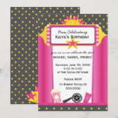 映画スター！ 招待状 (正面/裏面)