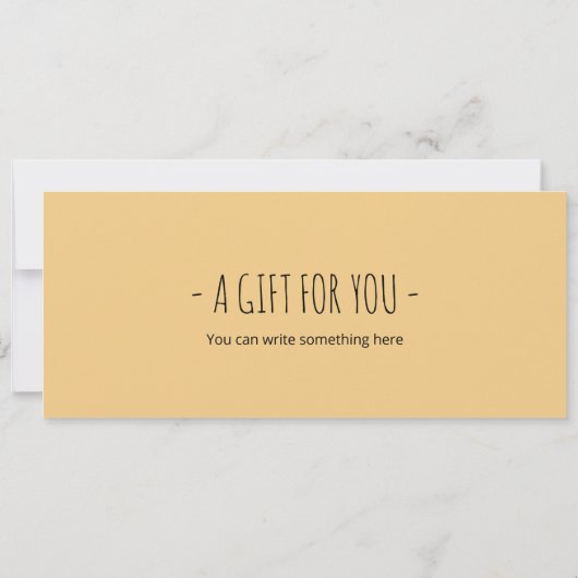 映画ストリーミング購読ギフトカードテンプレート 招待状 (裏面)