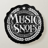 映画スヌブおもしろいー – 映画好き ラウンドクッション (裏面)