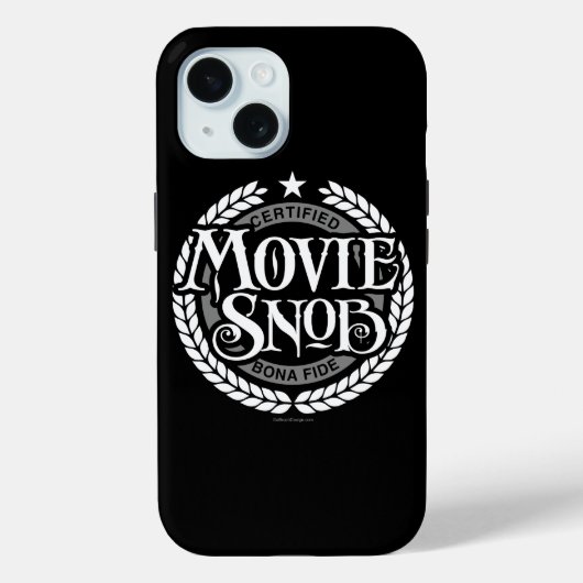 映画スヌブおもしろいー – 映画好き Case-Mate iPhoneケース (裏面)