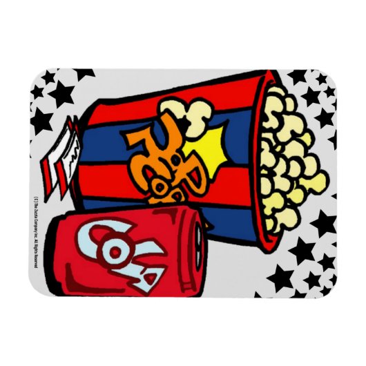 「映画タイムグッズ」フレキシブル磁石 マグネット (横)