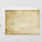 映画チケットのハロウィンの招待状 招待状 (裏面)