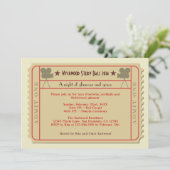 映画チケット賞授賞式パーティの招待状 招待状 (スタンド正面)